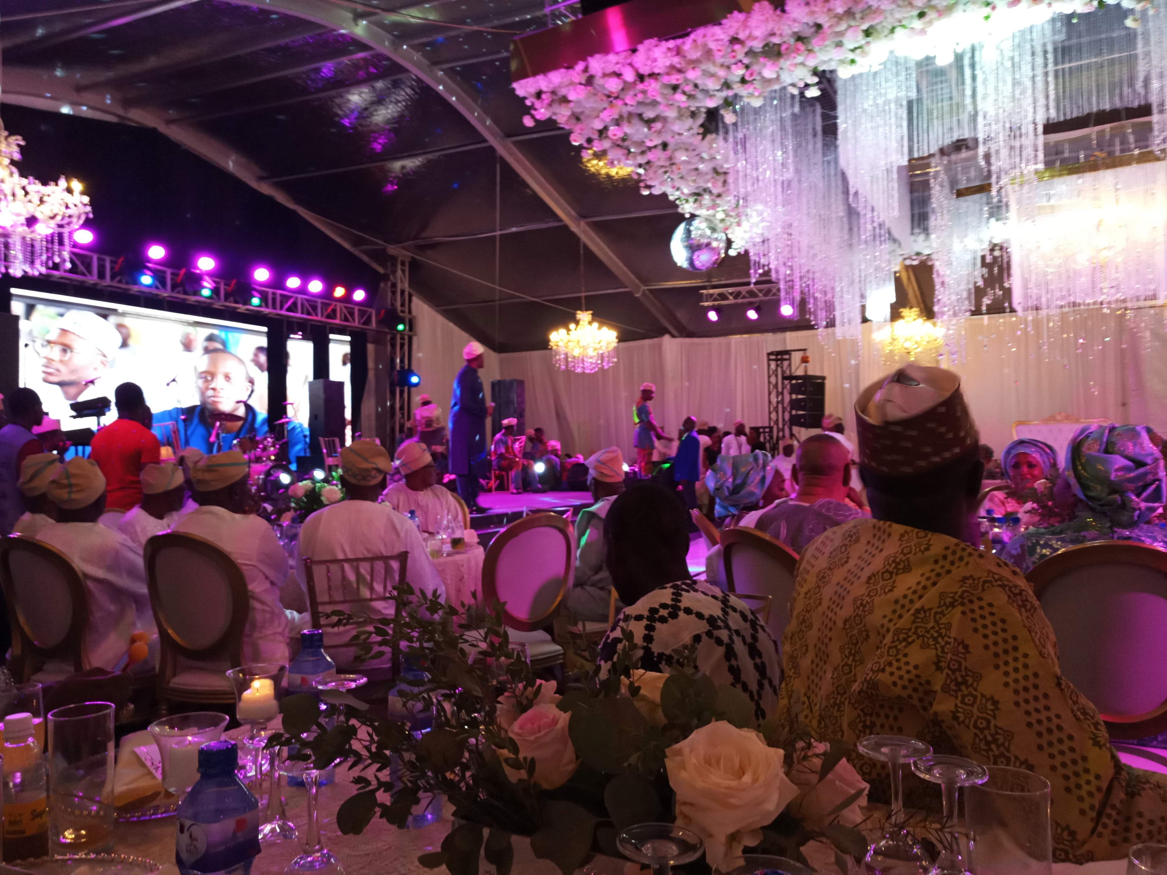 Modern training seminar with interactive displays