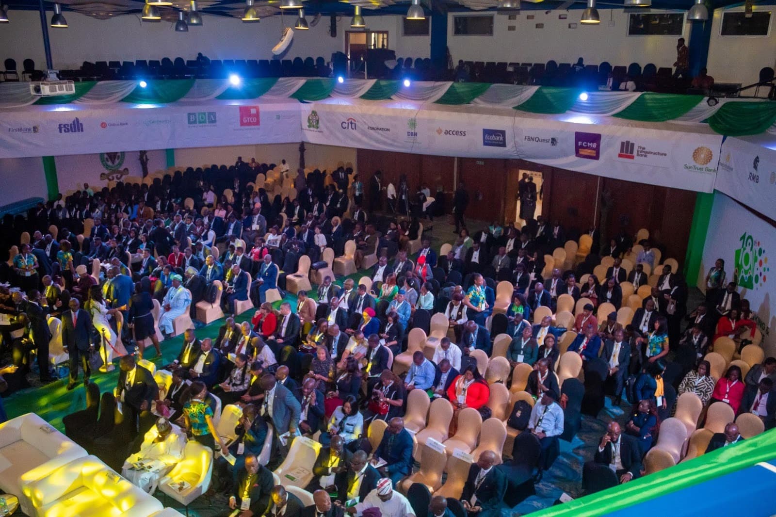 Executive roundtable session with custom branding